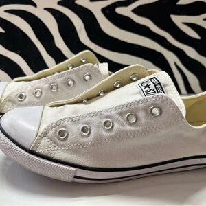 White Converse All Stars